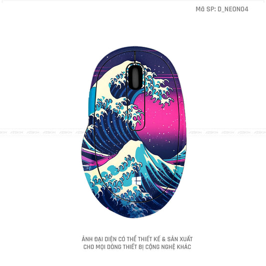 Skin Dán Chuột Microsoft Hình Neon | D_NEON04