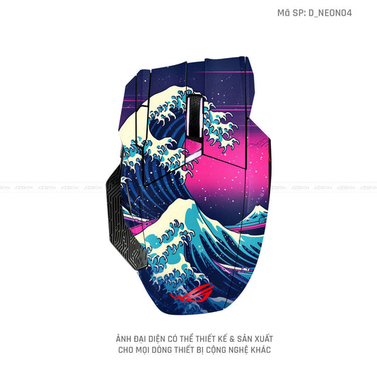 Skin Dán Chuột Asus Hình Neon | D_NEON04