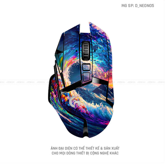 Skin Dán Chuột Logitech Hình Neon | D_NEON05