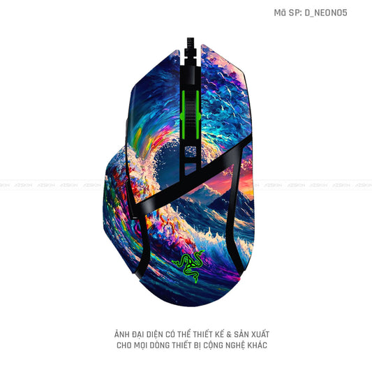 Skin Dán Chuột Razer Hình Neon | D_NEON05