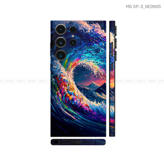 Dán Skin Samsung Galaxy S24 Series Chủ Đề Neon | D_NEON05