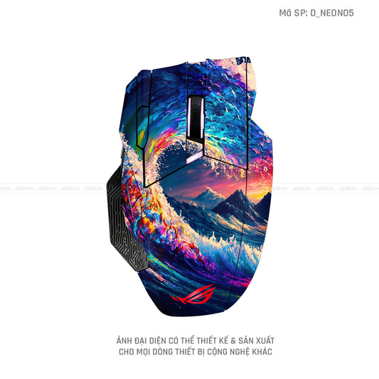 Skin Dán Chuột Asus Hình Neon | D_NEON05
