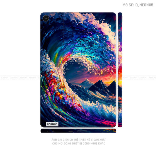 Dán Skin Máy Tính Bảng Lenovo Pad Series Hình Neon | D_NEON05