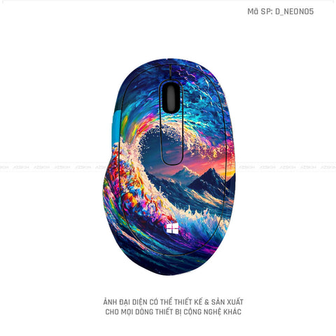 Skin Dán Chuột Microsoft Hình Neon | D_NEON05