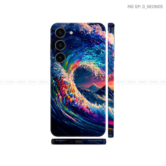 Dán Skin Samsung Galaxy S24 Series Chủ Đề Neon | D_NEON05