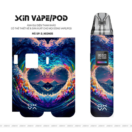 Dán Skin Pod Hình Neon | D_NEON05