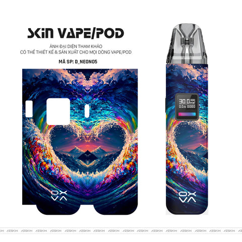 Dán Skin Pod Hình Neon | D_NEON05