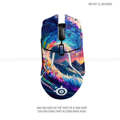 Skin Dán Chuột Steelseries Neon | D_NEON05