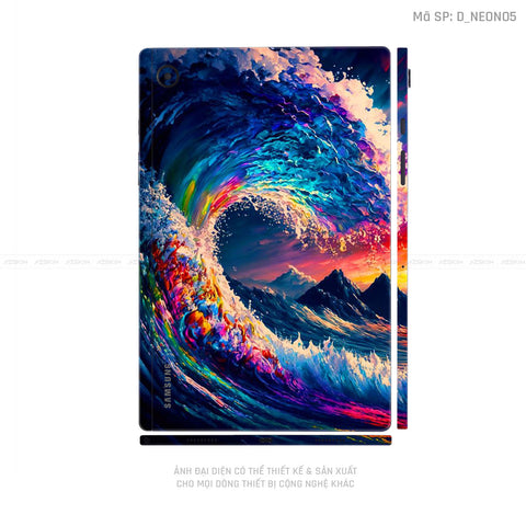 Dán Skin Galaxy Tab A Series Hình Neon | D_NEON05