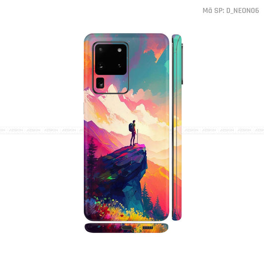 Dán Skin Galaxy S20 Series Hình Neon | D_NEON06