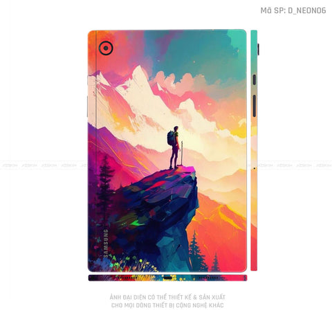 Dán Skin Galaxy Tab A Series Hình Neon | D_NEON06