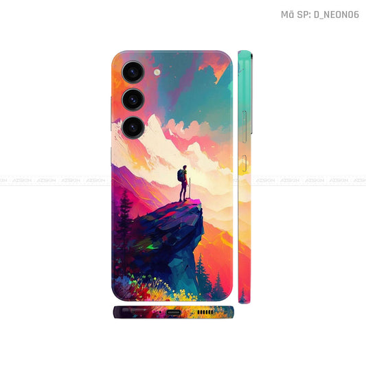Dán Skin Samsung Galaxy S24 Series Chủ Đề Neon | D_NEON06