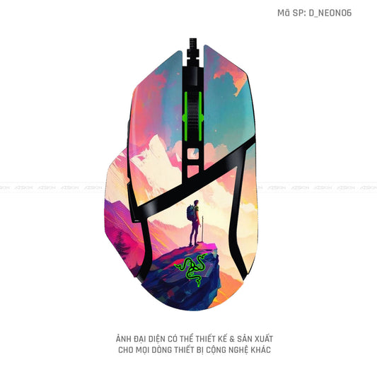Skin Dán Chuột Razer Hình Neon | D_NEON06