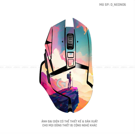 Skin Dán Chuột Logitech Hình Neon | D_NEON06