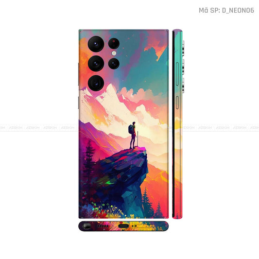 Dán Skin Galaxy S22 Series Hình Neon | D_NEON06