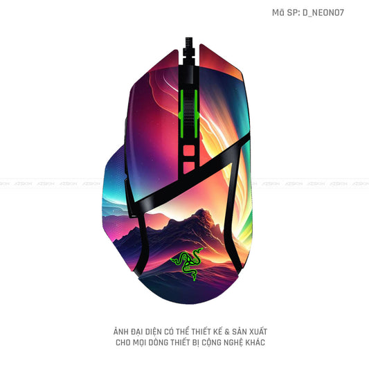 Skin Dán Chuột Razer Hình Neon | D_NEON07