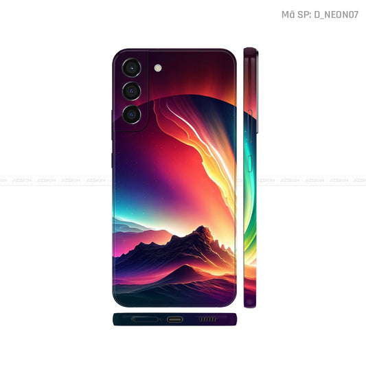Dán Skin Galaxy S22 Series Hình Neon | D_NEON07