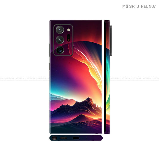 Dán Skin Galaxy Note 20 Series Hình Neon | D_NEON07