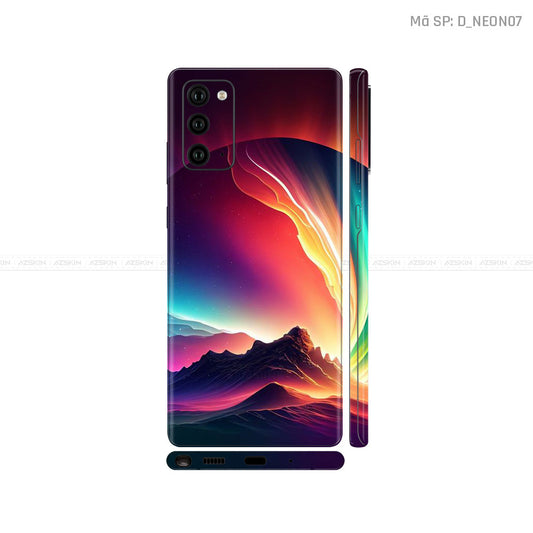 Dán Skin Galaxy Note 20 Series Hình Neon | D_NEON07