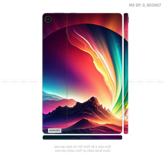 Dán Skin Máy Tính Bảng Lenovo Pad Series Hình Neon | D_NEON07
