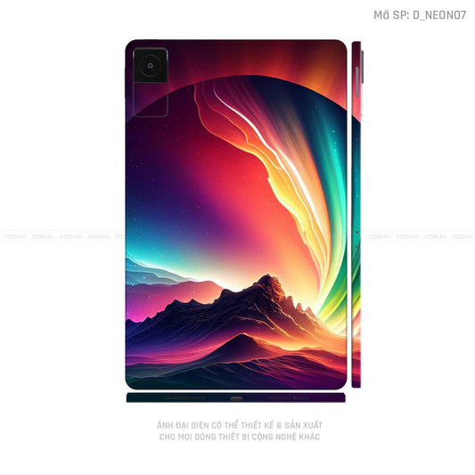 Dán Skin Máy Tính Bảng Xiaomi Mipad Hình Neon | D_NEON07