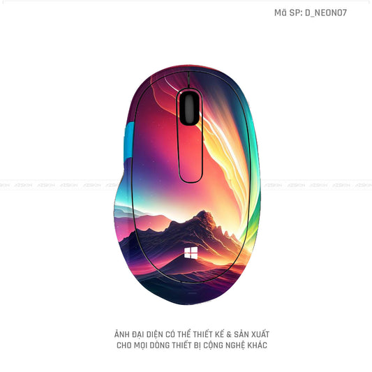 Skin Dán Chuột Microsoft Hình Neon | D_NEON07