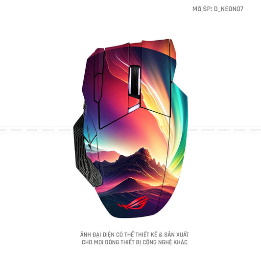 Skin Dán Chuột Asus Hình Neon | D_NEON07