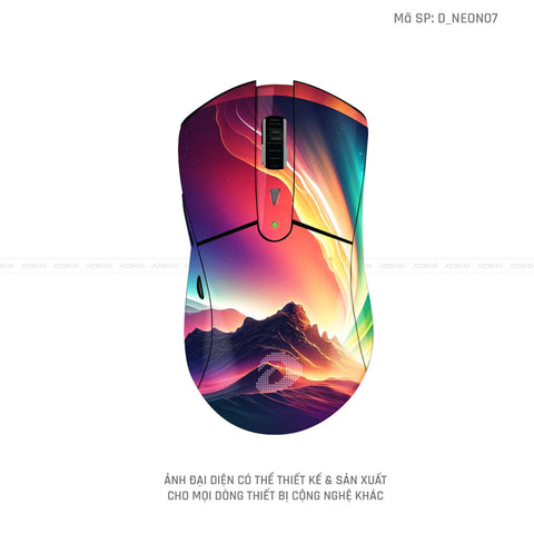 Skin Dán Chuột Dareu Hình Neon | D_NEON07
