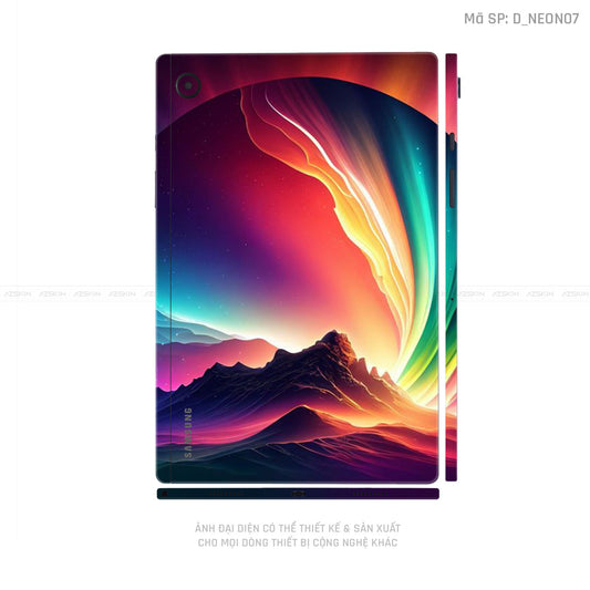 Dán Skin Galaxy Tab A Series Hình Neon | D_NEON07