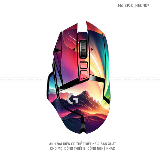 Skin Dán Chuột Logitech Hình Neon | D_NEON07