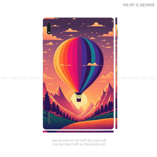 Dán Skin Galaxy Tab S8 Series Hình Neon | D_NEON08