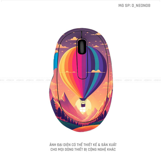 Skin Dán Chuột Microsoft Hình Neon | D_NEON08