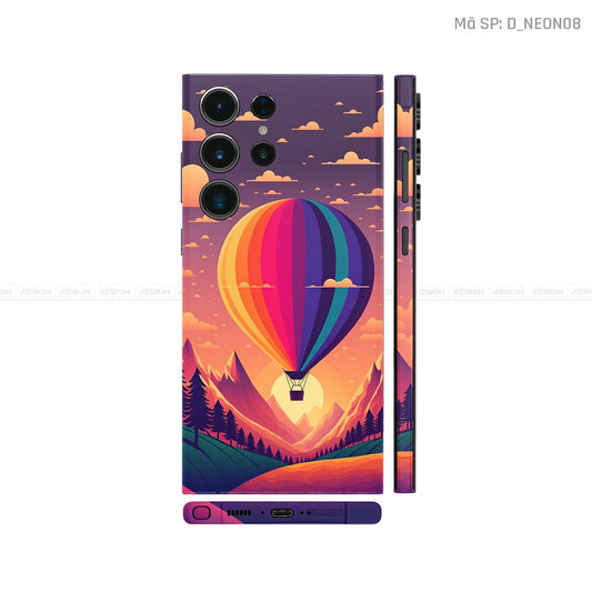 Dán Skin Samsung Galaxy S24 Series Chủ Đề Neon | D_NEON08