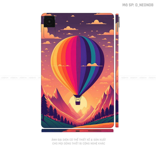 Dán Skin Máy Tính Bảng Xiaomi Mipad Hình Neon | D_NEON08
