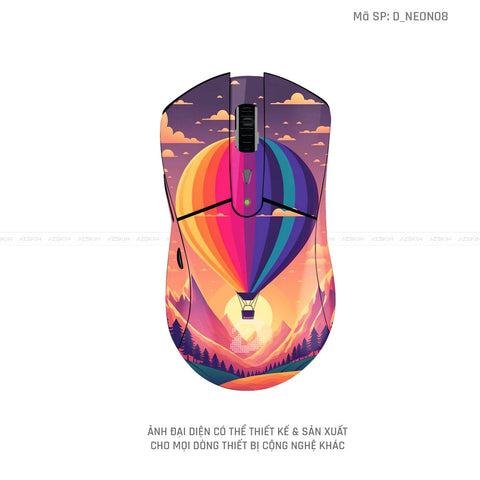 Skin Dán Chuột Dareu Hình Neon | D_NEON08
