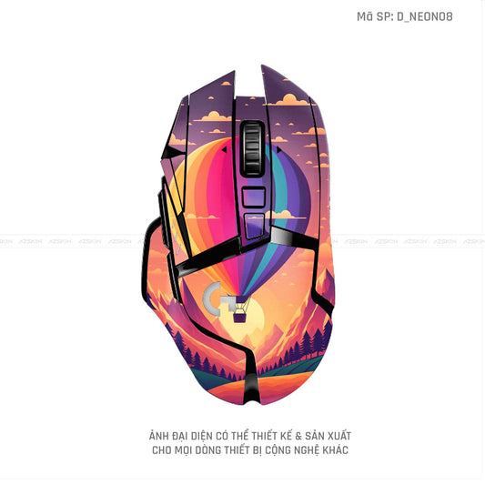 Skin Dán Chuột Logitech Hình Neon | D_NEON08