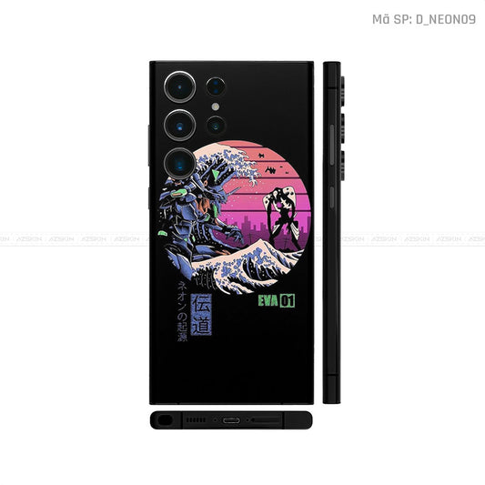 Dán Skin Samsung Galaxy S24 Series Chủ Đề Neon | D_NEON09