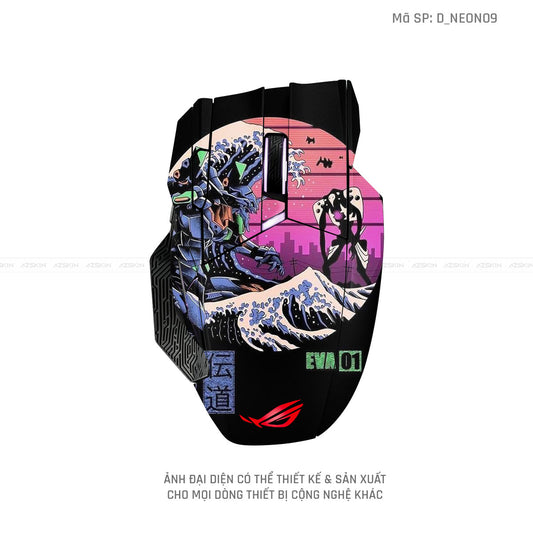 Skin Dán Chuột Asus Hình Neon | D_NEON09