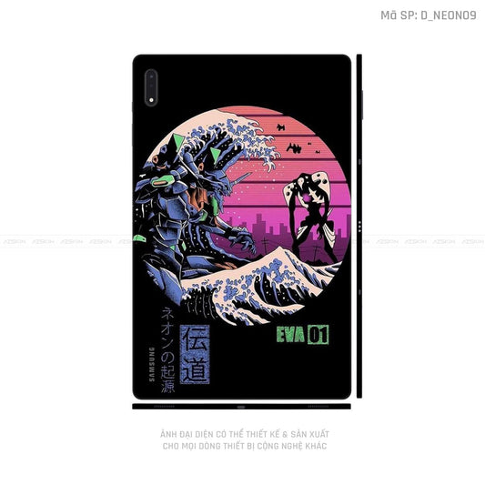 Dán Skin Galaxy Tab S8 Series Hình Neon | D_NEON09