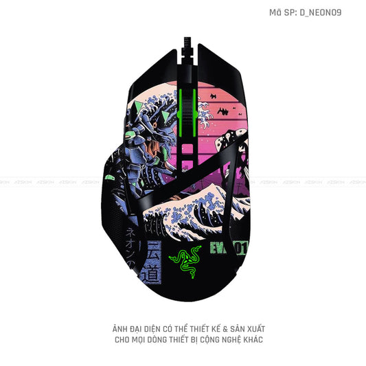 Skin Dán Chuột Razer Hình Neon | D_NEON09