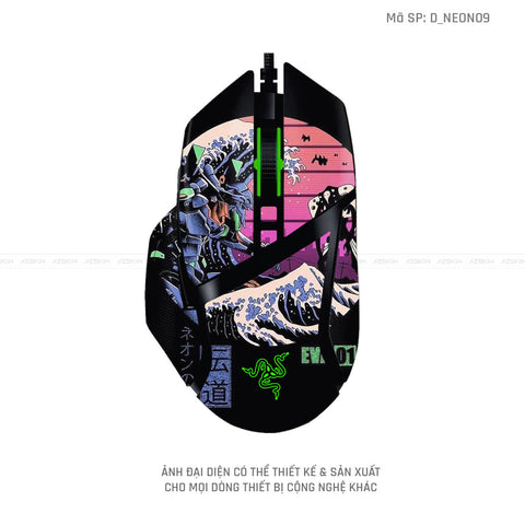 Skin Dán Chuột Razer Hình Neon | D_NEON09