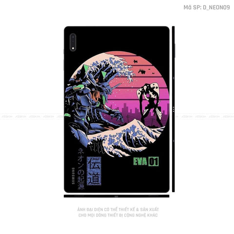 Dán Skin Galaxy Tab S7 Series Hình Neon | D_NEON09