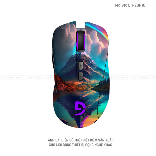Skin Dán Chuột Fuhlen Hình Neon | D_NEON10