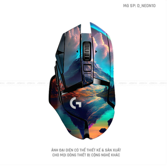 Skin Dán Chuột Logitech Hình Neon | D_NEON10