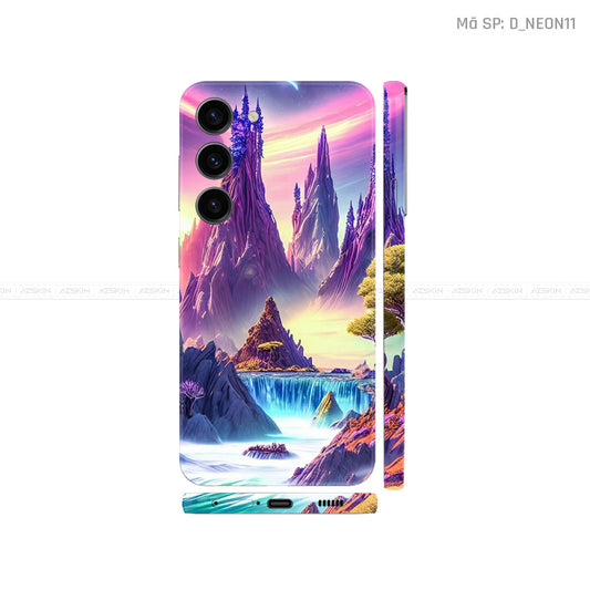 Dán Skin Samsung Galaxy S24 Series Chủ Đề Neon | D_NEON11