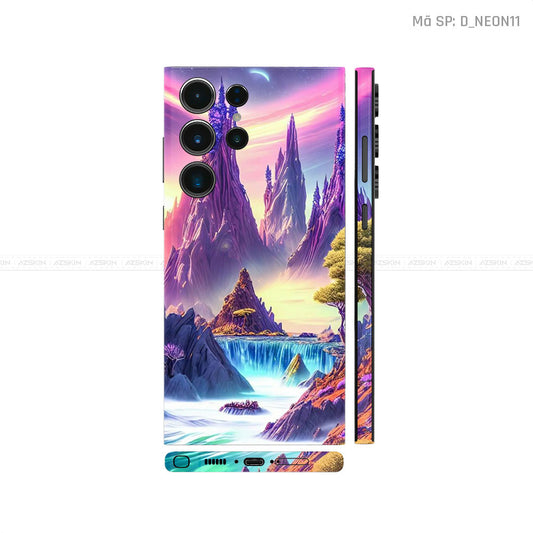 Dán Skin Samsung Galaxy S24 Series Chủ Đề Neon | D_NEON11