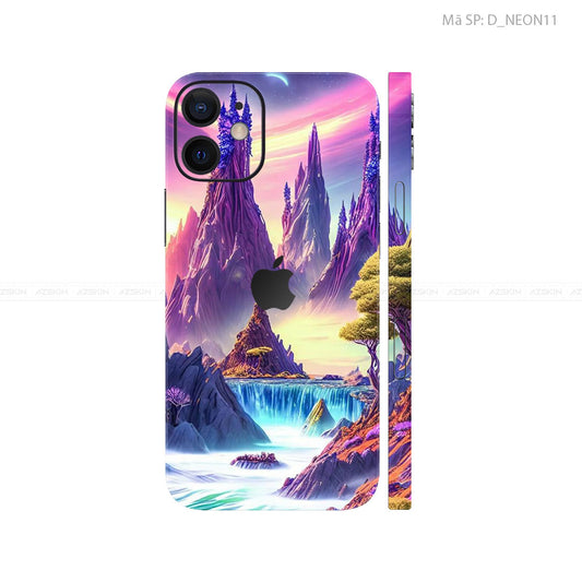 Dán Skin IPhone 12 Series Hình Neon | D_NEON11