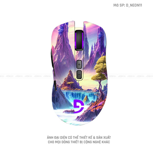 Skin Dán Chuột Fuhlen Hình Neon | D_NEON11