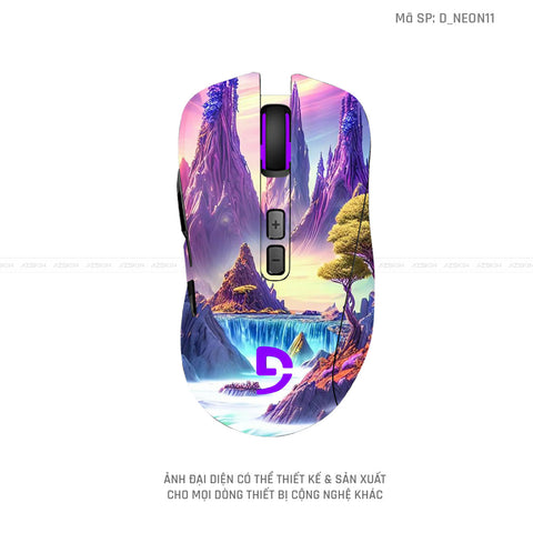 Skin Dán Chuột Fuhlen Hình Neon | D_NEON11