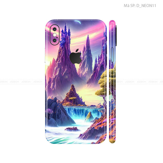 Dán Skin IPhone X Series Hình Neol | D_NEON11
